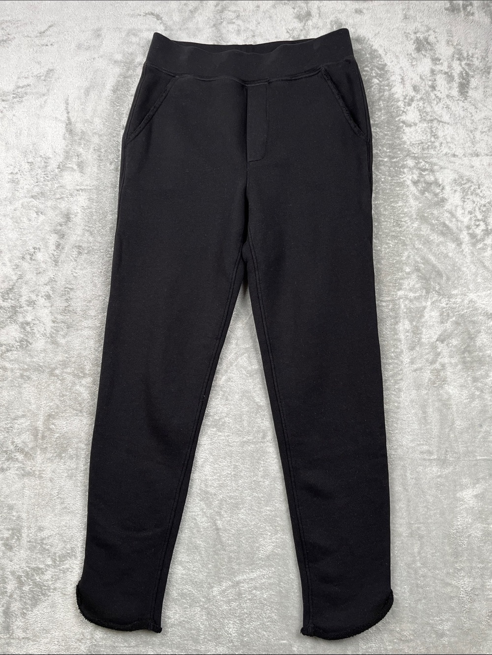 NEW Frank & Eileen S 100% Cotton Black Jogger Sweatpants Made in USA